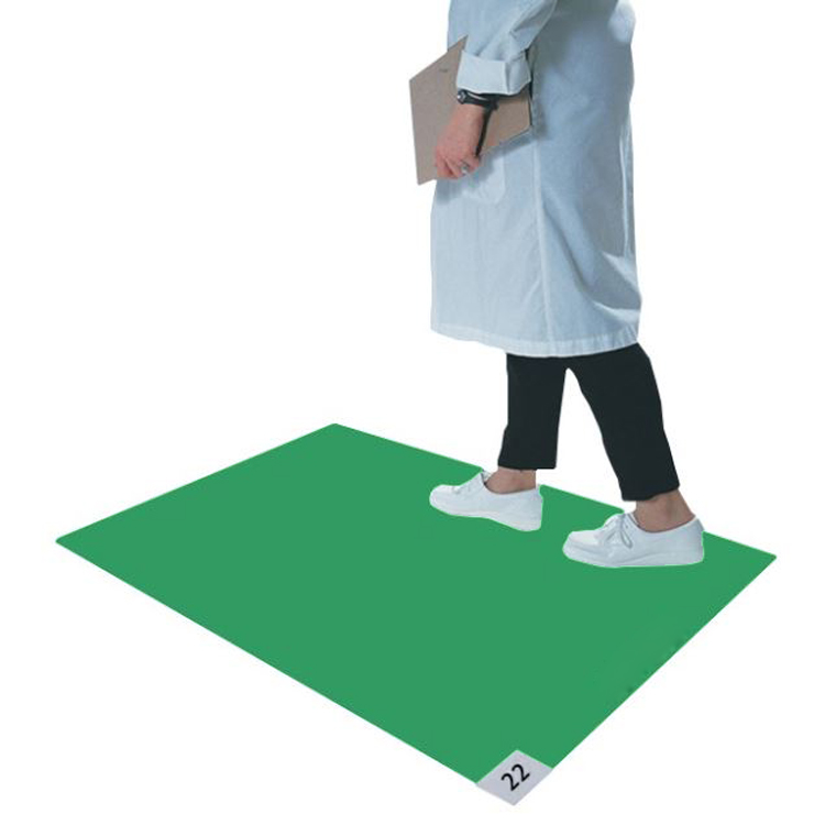 Antibacterial sticky mats  blue  30 sheet