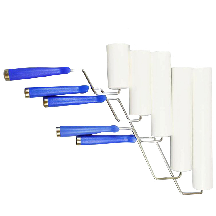 Tacky Rollers for workbench - Sticky Roller Handles